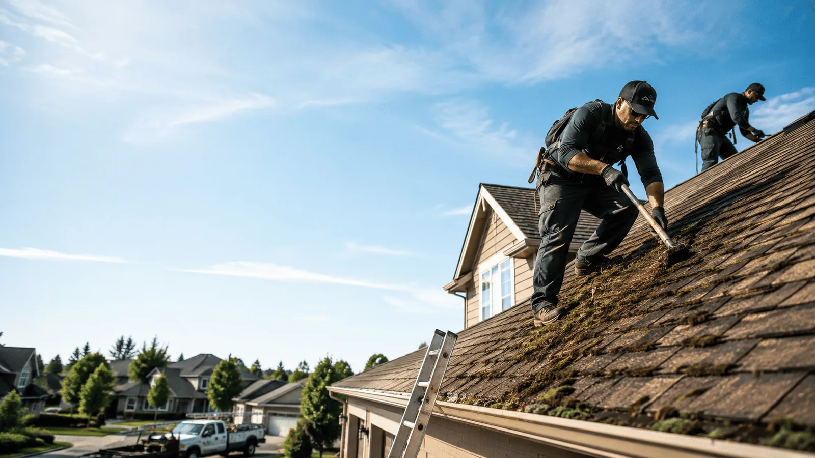 Roof Moss Removal in Pownal, VT near me